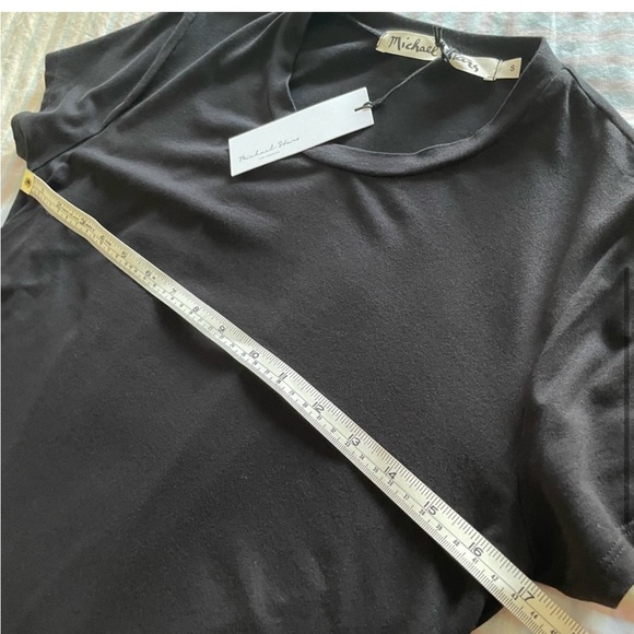 🇺🇸 MICHAEL STARS Drape Back T shirt Q28 - Picture 5 of 9